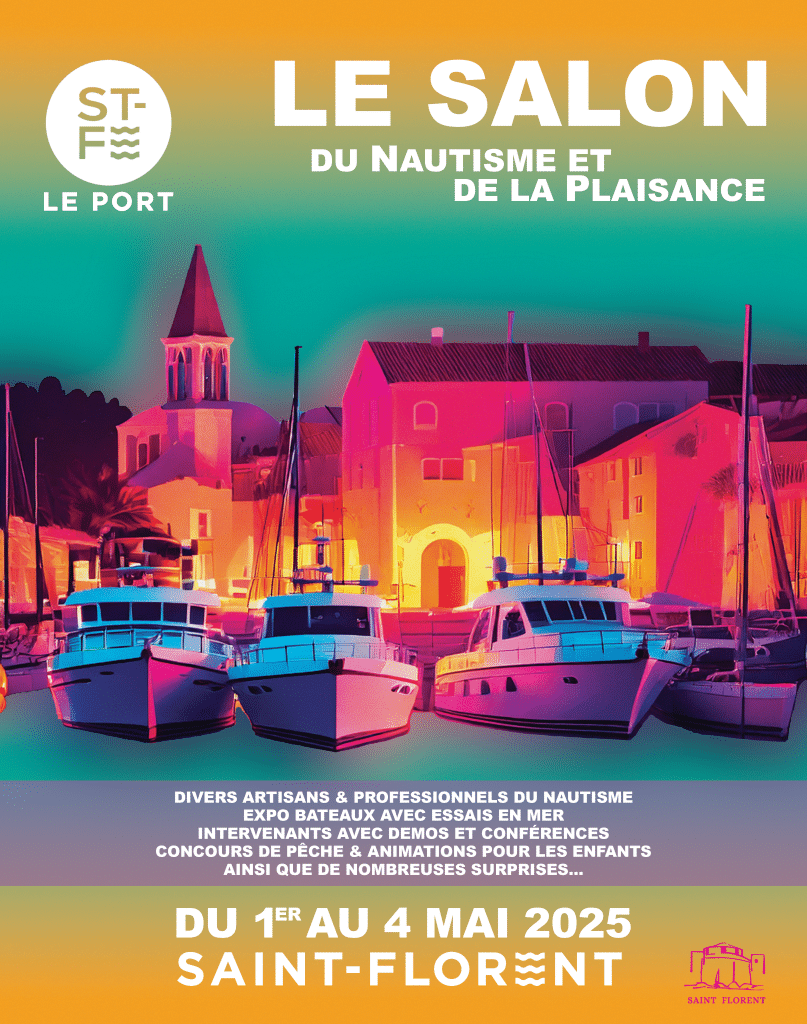 affiche officielle du Salon du Nautisme et de la Plaisance 2025