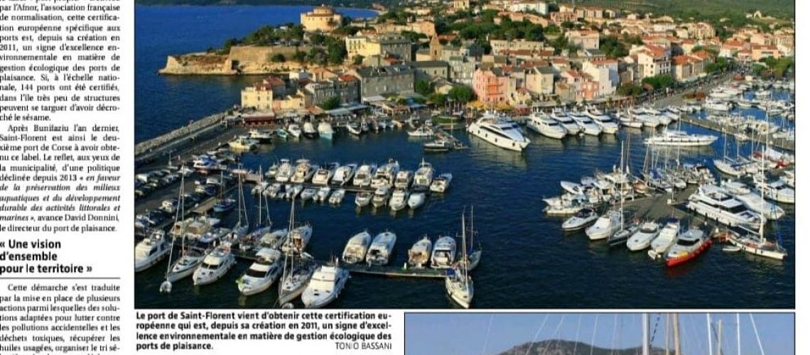 article certification port propre